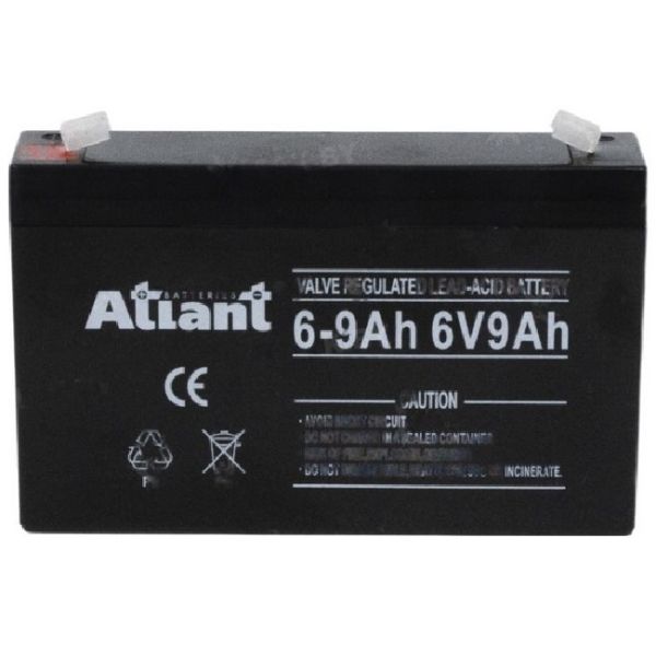 Аккумулятор для ИБП Atlant 6-9 Ah 6 В 9 Ач