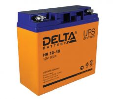 Аккумулятор для ИБП Delta Battery HR 12-18 18А/ч-12V- EN5 болт обратная 181x77x167