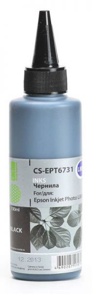 Чернила Cactus CS-EPT6731 для Epson L800 ,черный 100 мл