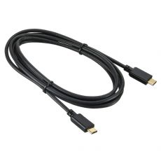Кабель Digma Power Delivery 60W PD-60W-3M USB Type-C (m)-USB Type-C (m) 3м черный черный 3м