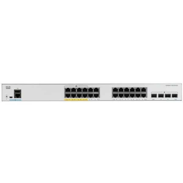 Коммутатор Cisco C1000-24T-4G-L 28x1 Гбит/сек, управляемый