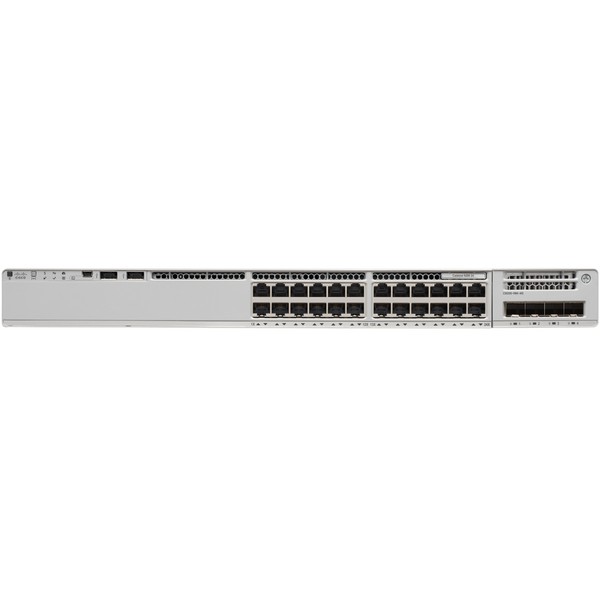 Коммутатор Cisco C9300L-24T-4G-E 24x, управляемый