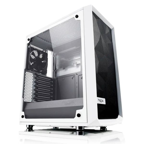 Корпус Fractal Design Meshify C TG Midi-Tower белый [fd-ca-mesh-c-wt-tgc]