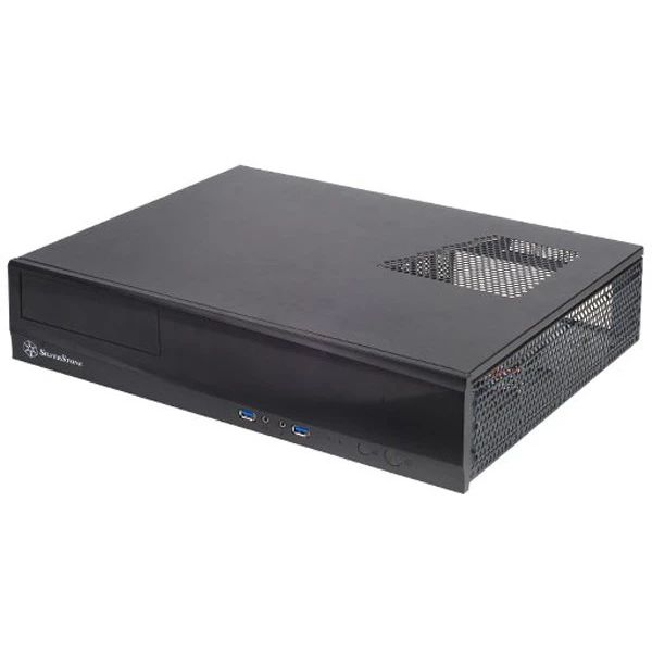 Корпус SilverStone Milo ML03 Slim-Desktop черный [SST-ML03B]