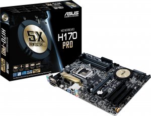 Материнская плата ASUS H170-PRO Intel H170 LGA1151