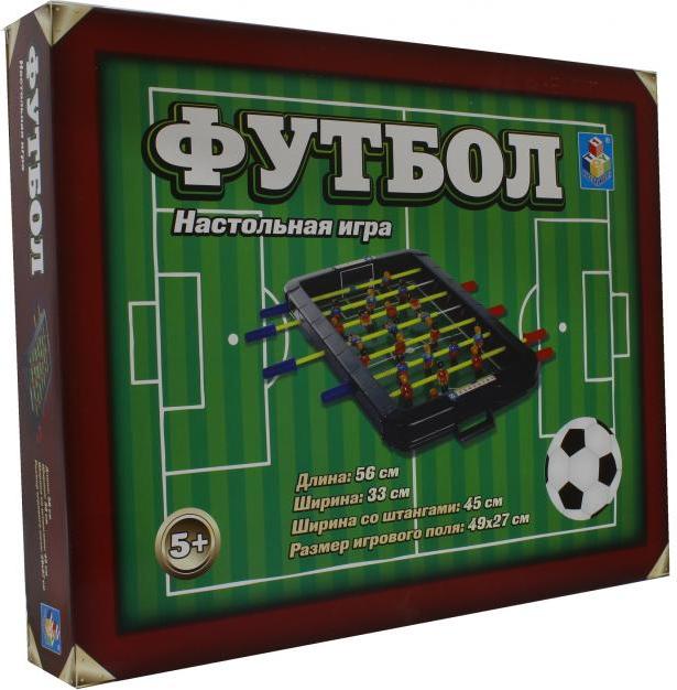 Настольная игра 1TOY Футбол 56х33см