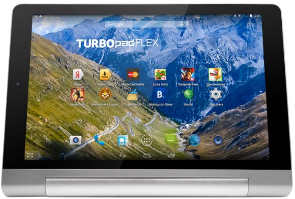 Планшетный компьютер Turbo Pad Flex (8/1024mb/8Gb/3G/BT/WiFi/Silver)