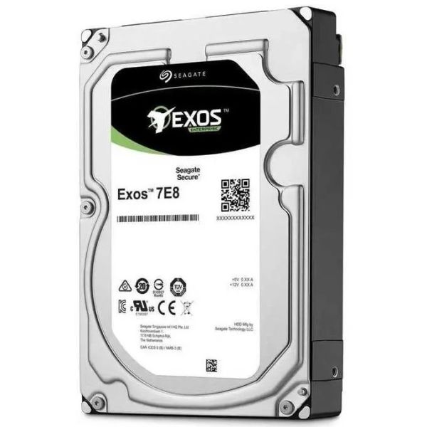 Жесткий диск Seagate Exos 7E8 ST4000NM000A, 4096 Гб, HDD 3.5 